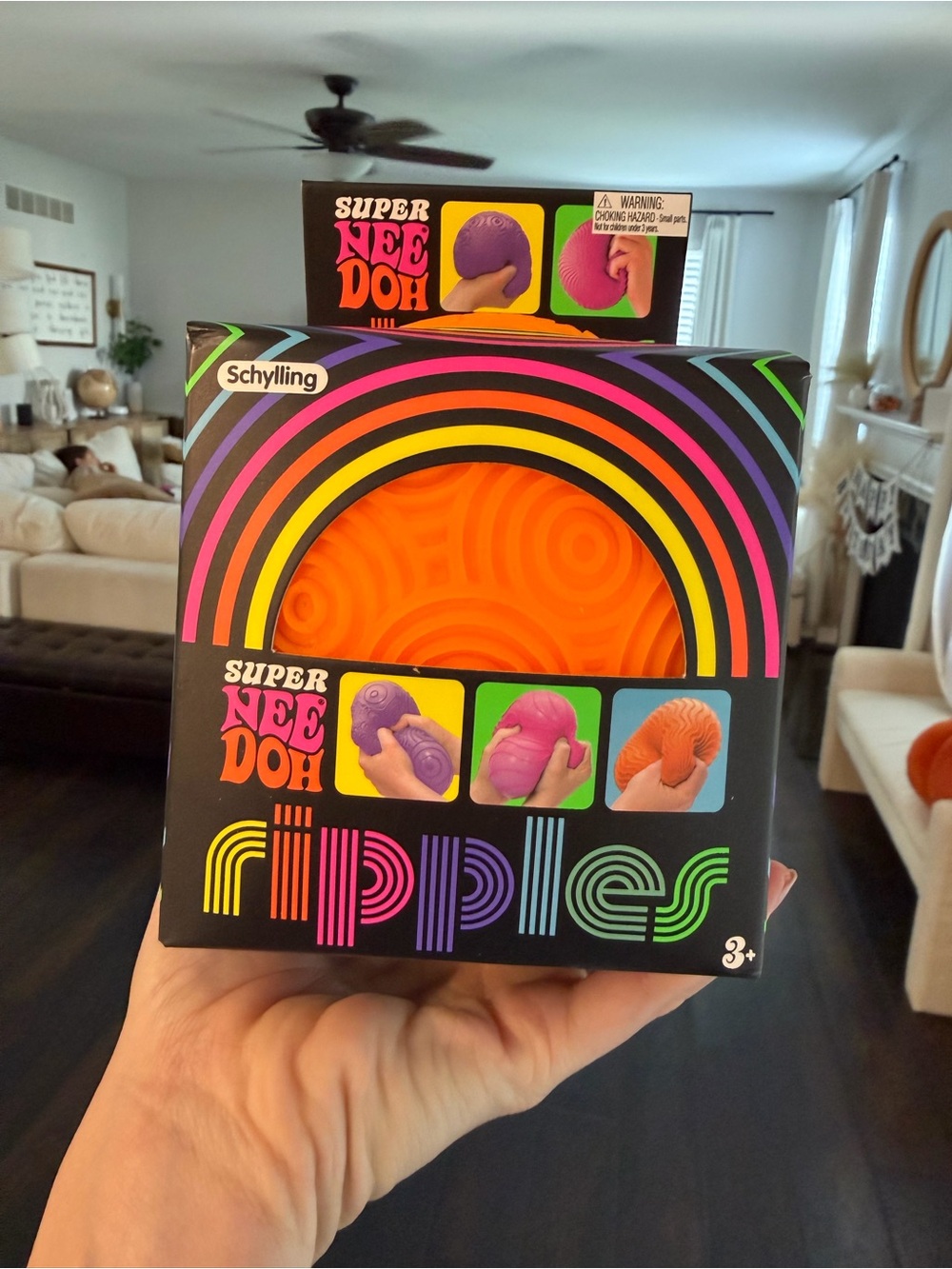 🧡 🔥 SUPER NEEDOH ✨ super Ripples Sensory Stress Ball 🧡